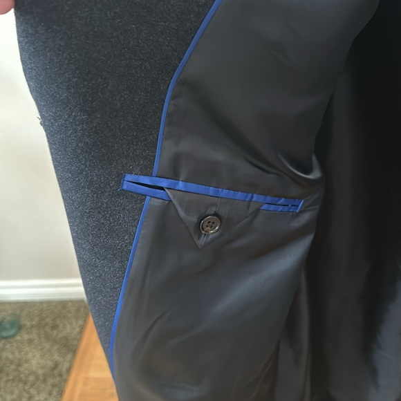 NWT Kenneth Cole Reaction Stylish luxe classic fit Overcoat. SZ 48 R (SKU B) - Picture 11 of 14